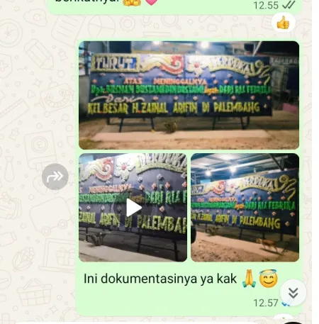 Pengiriman Papan Bunga Duka Tangkisan Bayan