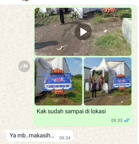 Pengiriman Karangan Bunga Tangkisan Bayan