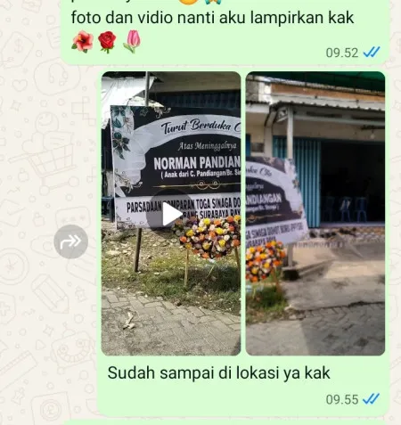 Pengiriman Karangan Bunga Tangkisan Bayan